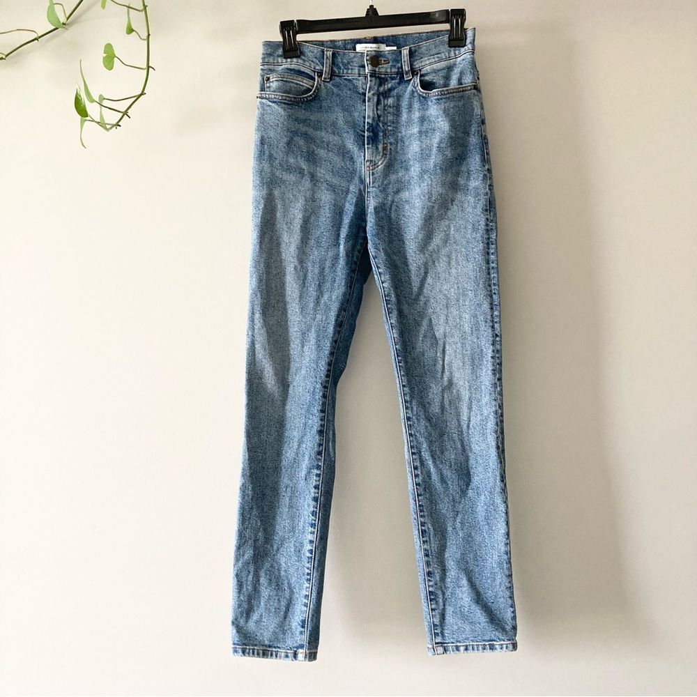 & Other Stories Light Blue Straight Leg Jeans